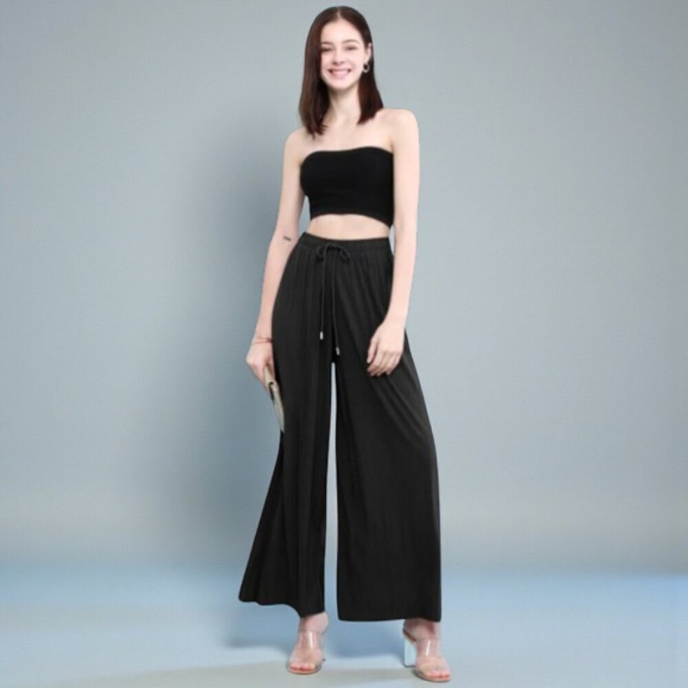 NWT Made by Johnny Pleated Wide Leg Pants